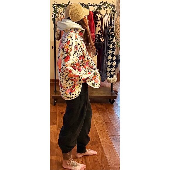 FP MOVEMENT Pippa Printed Packable Puffer Jacket / Trippy Floral - Picture 3 of 16